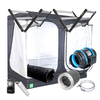 2x 720W LED Grow Tent Kit - 1.2m x 2.4m x 2.0m